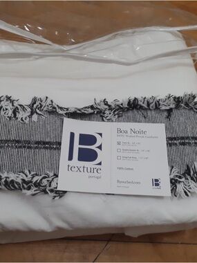 Boa Noite White Cotton Comforter